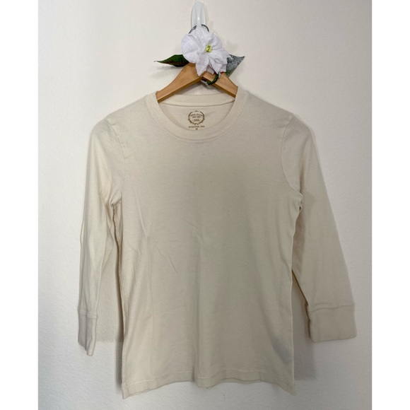 Ralph Lauren Tops - Polo Jeans Ralph Lauren • Beige Cotton Forever Tee